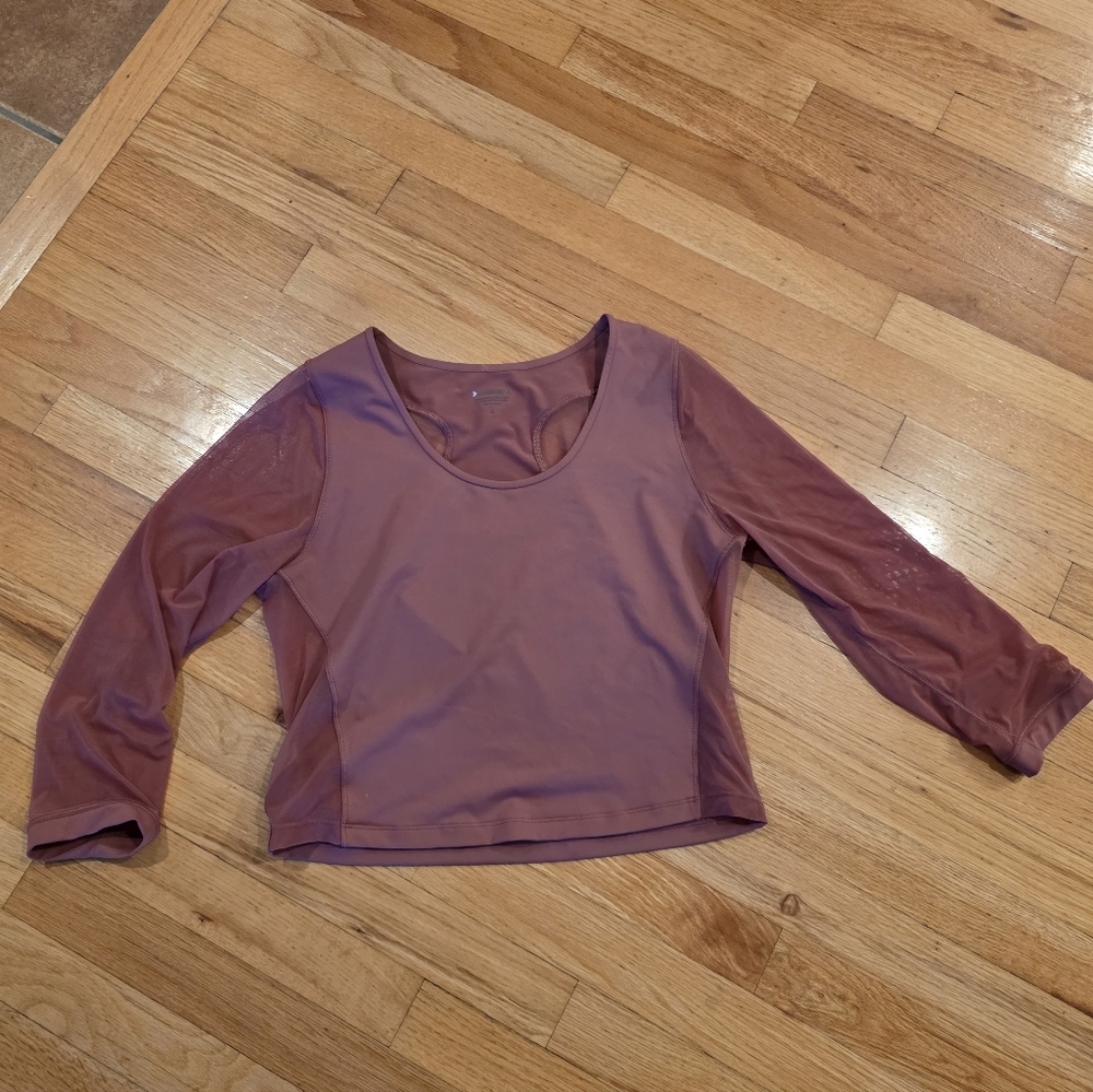 Athleta Pacer Mesh Top